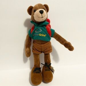 Grouse Grind Bear Plush Bendy Stuffed Teddy Grouse Mountain Vancouver Souvenir